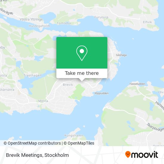 Brevik Meetings map