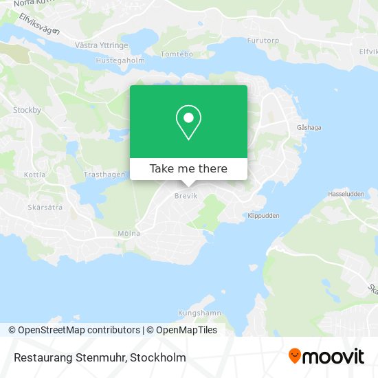 Restaurang Stenmuhr map