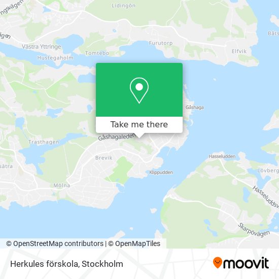 Herkules förskola map