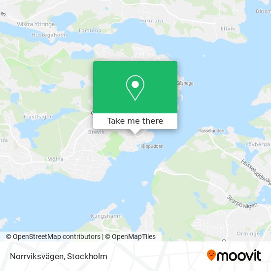 Norrviksvägen map