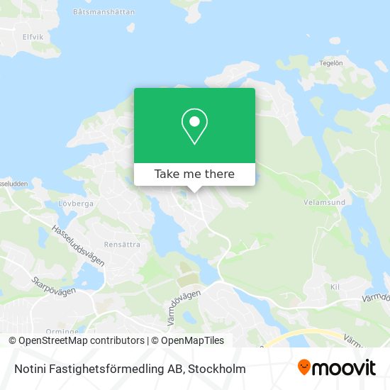 Notini Fastighetsförmedling AB map