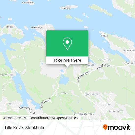 Lilla Kovik map