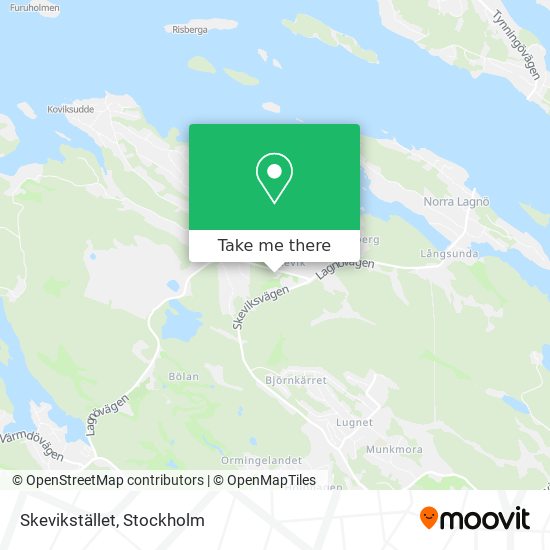 Skevikstället map