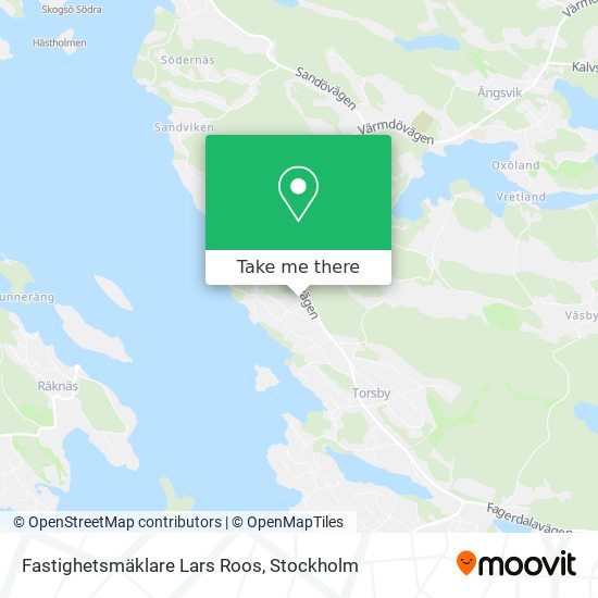 Fastighetsmäklare Lars Roos map