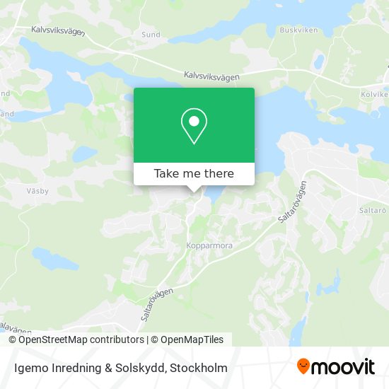 Igemo Inredning & Solskydd map