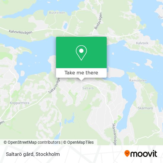 Saltarö gård map