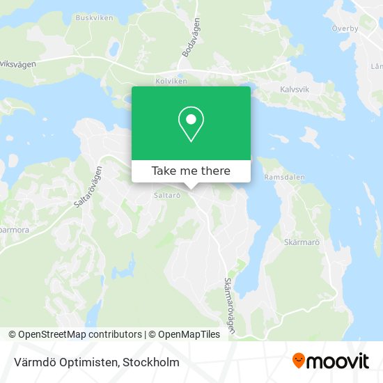 Värmdö Optimisten map