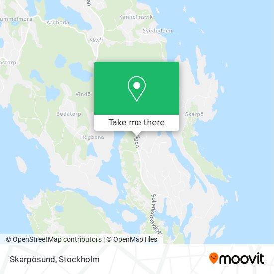 Skarpösund map