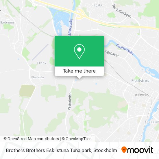 Brothers Brothers Eskilstuna Tuna park map