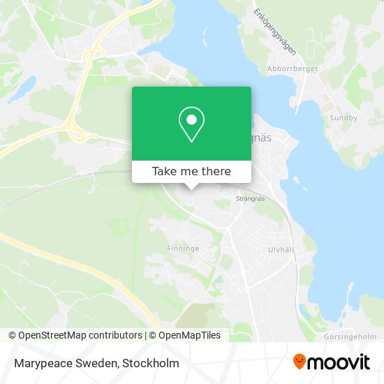 Marypeace Sweden map