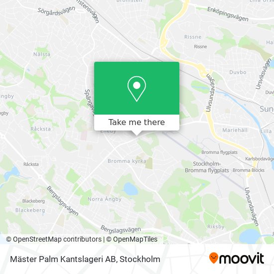 Mäster Palm Kantslageri AB map