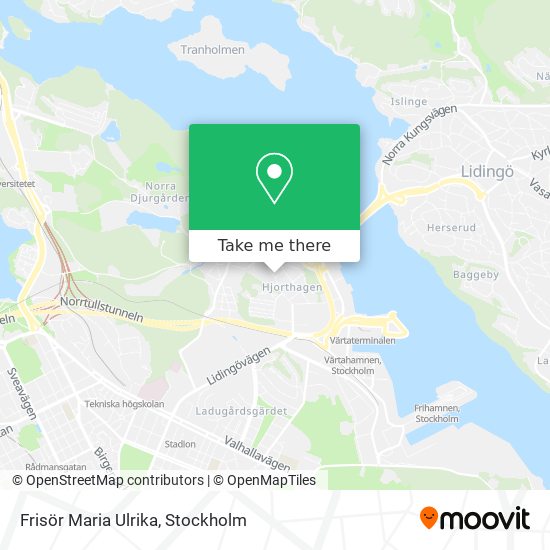 Frisör Maria Ulrika map