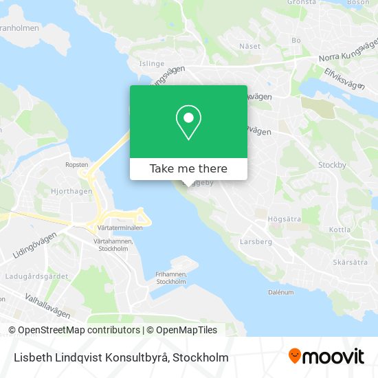 Lisbeth Lindqvist Konsultbyrå map