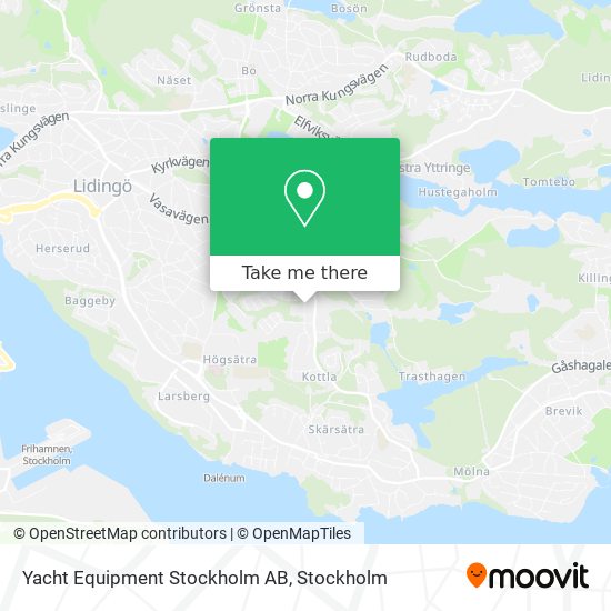 Yacht Equipment Stockholm AB map