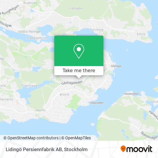 Lidingö Persiennfabrik AB map