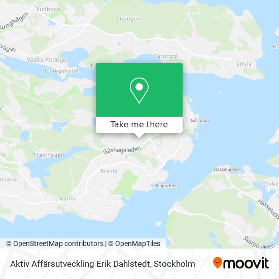 Aktiv Affärsutveckling Erik Dahlstedt map