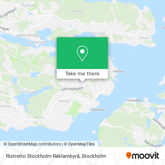 Ristretto Stockholm Reklambyrå map