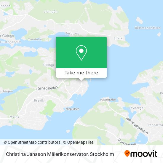 Christina Jansson Målerikonservator map