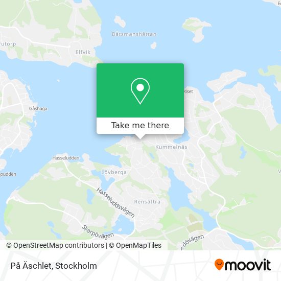 På Äschlet map