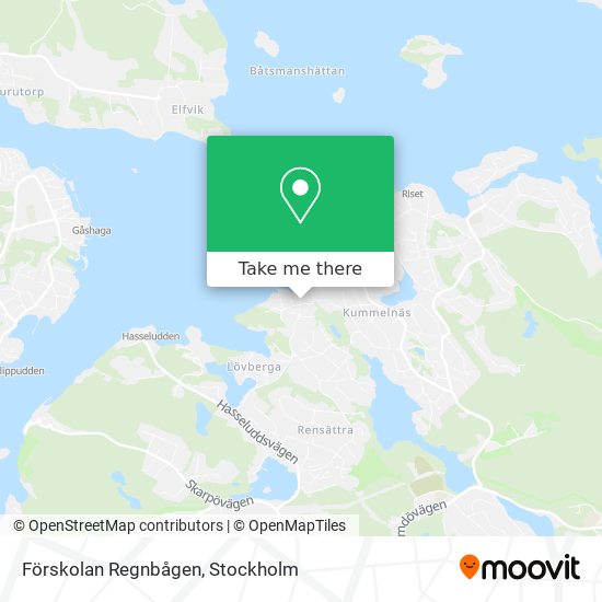 Förskolan Regnbågen map