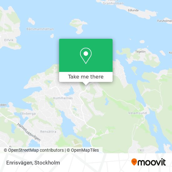 Enrisvägen map