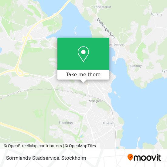 Sörmlands Städservice map