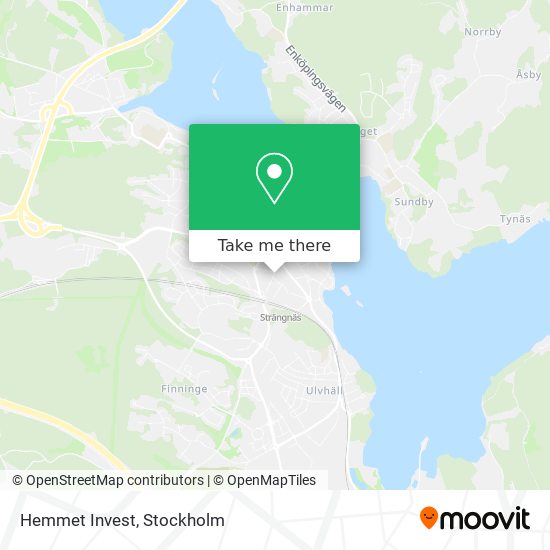 Hemmet Invest map