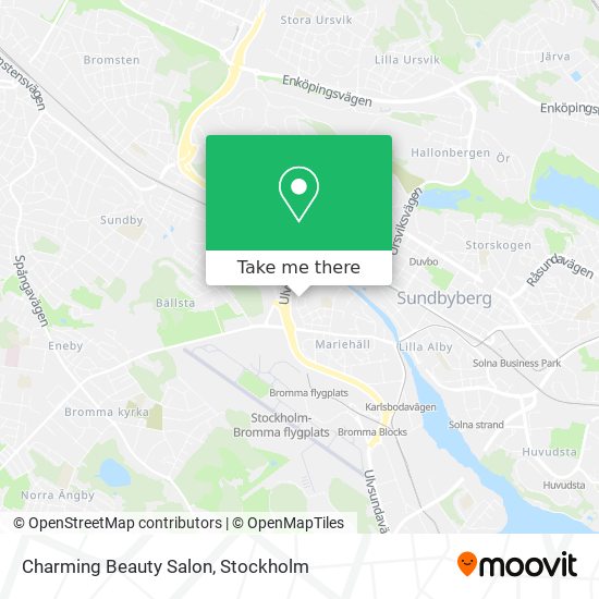 Charming Beauty Salon map