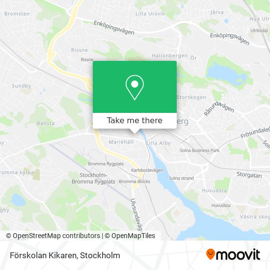 Förskolan Kikaren map