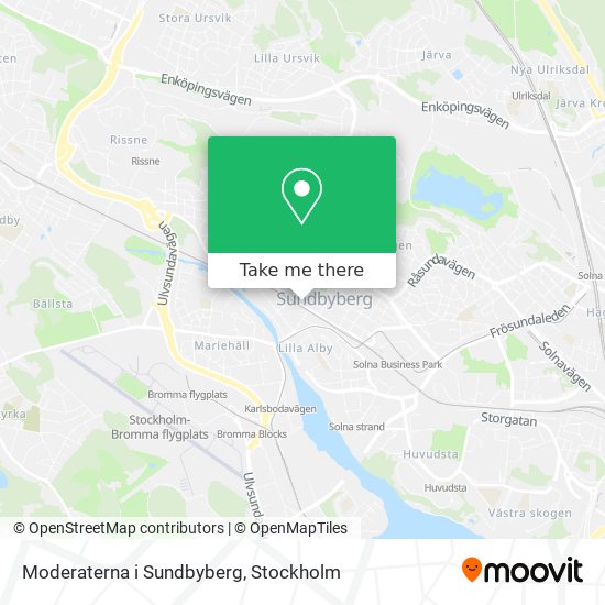 Moderaterna i Sundbyberg map