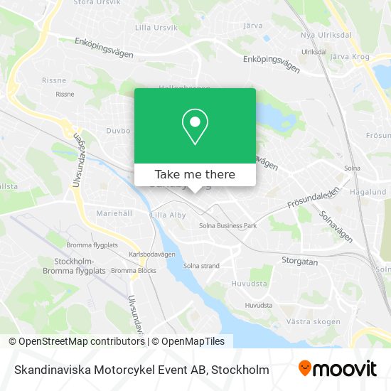 Skandinaviska Motorcykel Event AB map