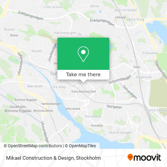 Mikael Construction & Design map