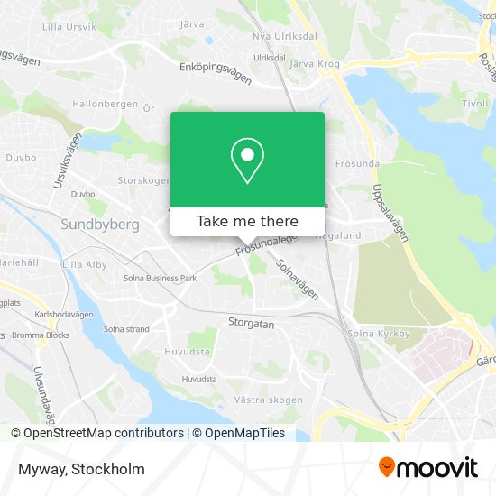 Myway map