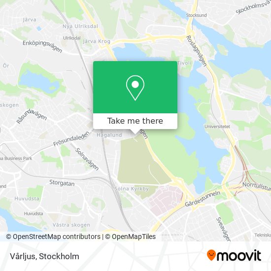 Vårljus map