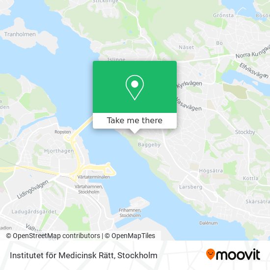 Institutet för Medicinsk Rätt map