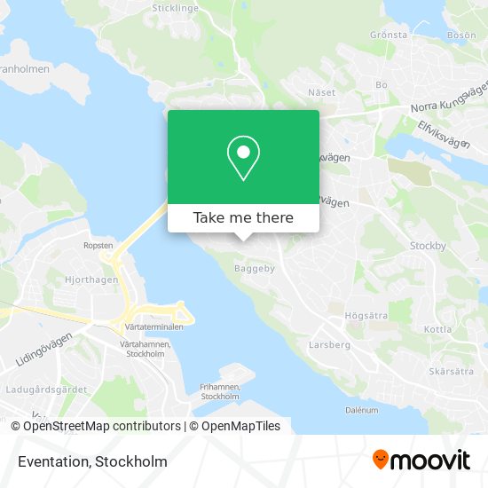 Eventation map