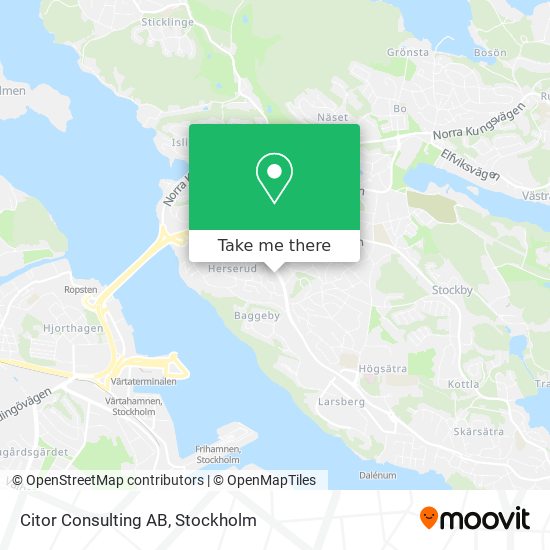 Citor Consulting AB map