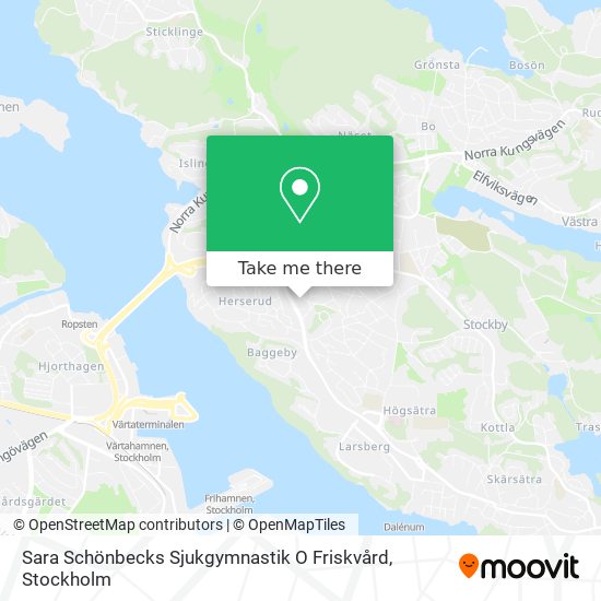 Sara Schönbecks Sjukgymnastik O Friskvård map