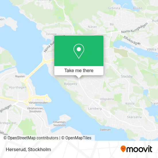 Herserud map