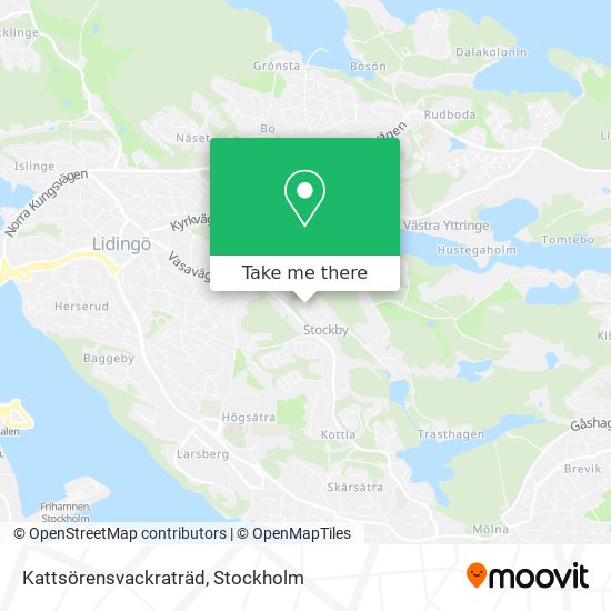 Kattsörensvackraträd map