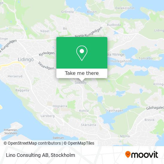 Lino Consulting AB map