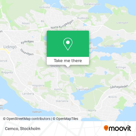 Cemco map