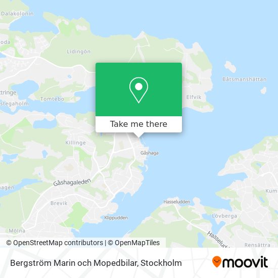 Bergström Marin och Mopedbilar map