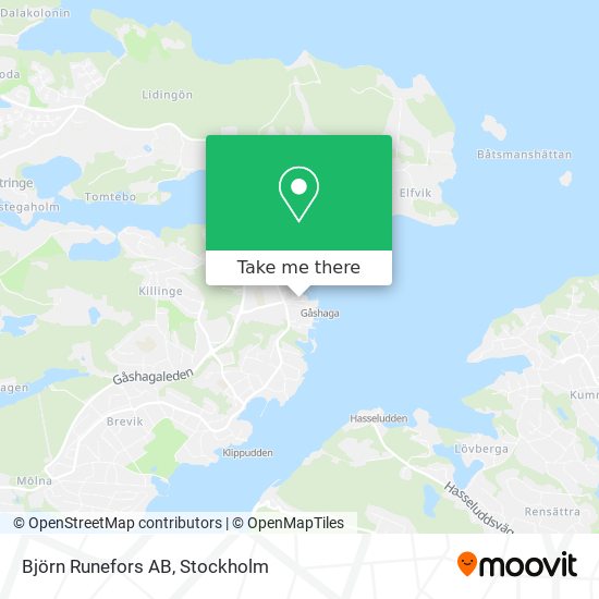 Björn Runefors AB map