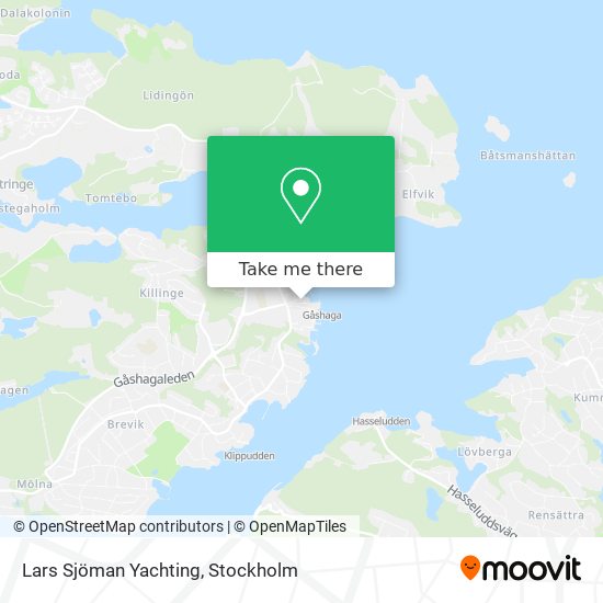 Lars Sjöman Yachting map