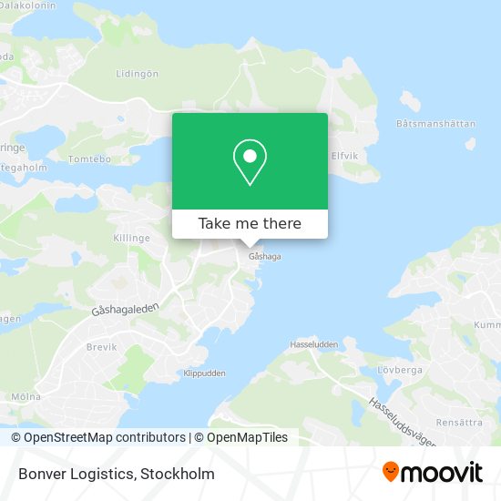 Bonver Logistics map