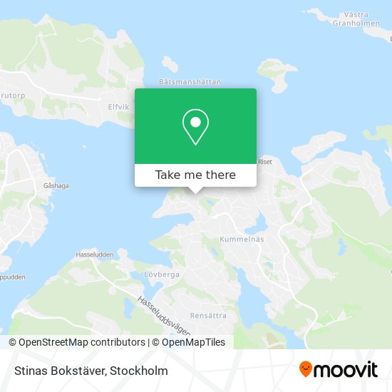 Stinas Bokstäver map