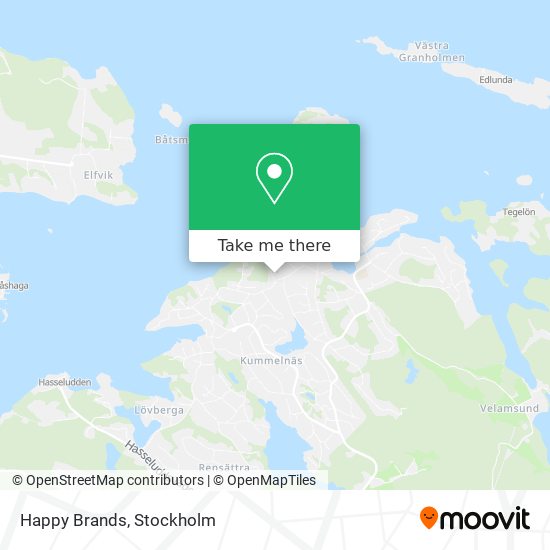 Happy Brands map
