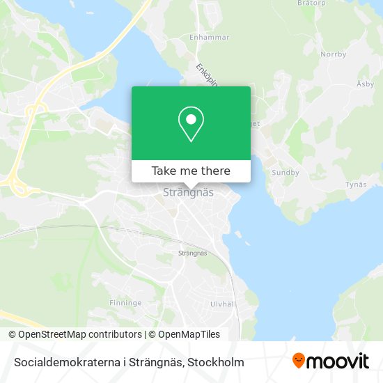 Socialdemokraterna i Strängnäs map