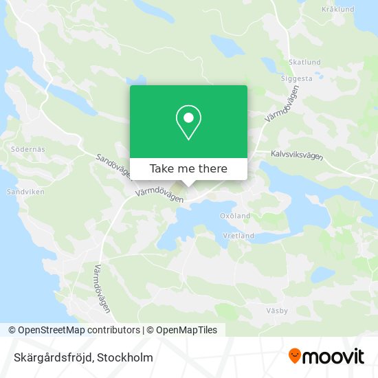 Skärgårdsfröjd map